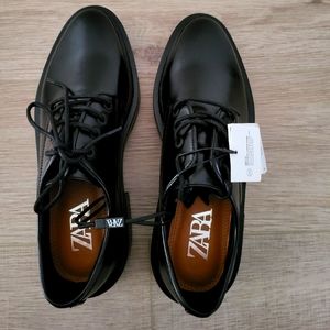 Zara leather shoes